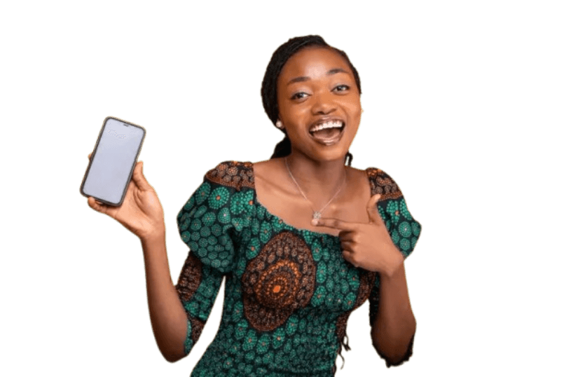 Happy user using ChatPay