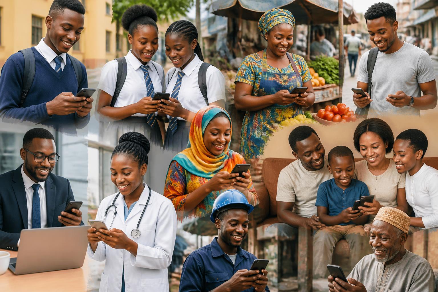 People across Africa using ChatPay in daily life